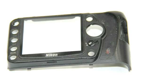 Picture of GENUINE Nikon D90 Rear Body Housing Case Assembly Repair Part