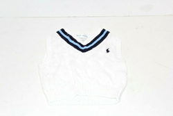 Picture of Used | Boys Polo Ralph Lauren Vest 12 Months - White