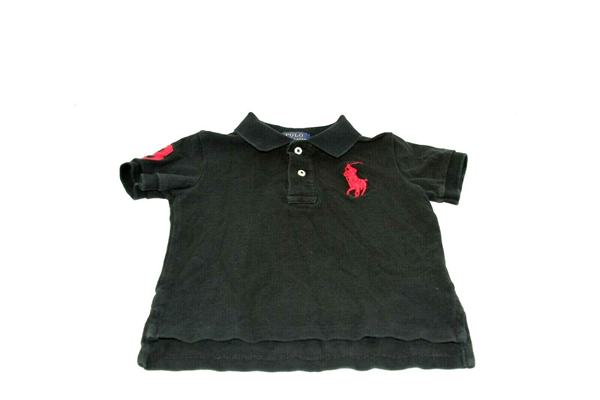 Picture of Used | Boys Polo Ralph Lauren T-Shirt 2 Years - Black