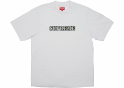 Picture of New Supreme Floral Logo Tee White Large L