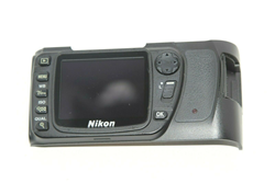 Picture of ORIGINAL Nikon D80 BACK COVER Replacement Part LCD Flex + Window Rubber Buttons