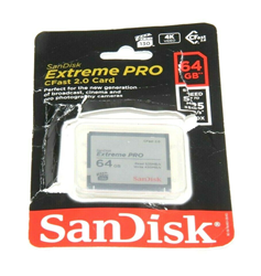 Picture of Open Box | Sandisk Extreme Pro 64GB CFast 2.0 Card 525MB/s 3500x 4K US