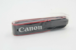 Picture of Canon Camera Digital Strap Original Genuine Red and Black Narrow
