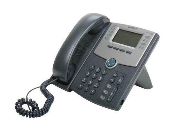 Picture of Cisco IP Phone SPA508G 8 Line VoIP Phone 2-Port Switch PoE LCD Display
