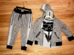 Picture of Karl Lagerfeld Kids Hoodie, Pants And T Shirt Size 4T
