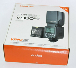 Picture of Godox V860II-C TTL Camera Flash Speedlite Bowens Bracket For Canon 800D 600D 60D