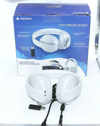 Picture of Sony Interactive Entertainment Gold Wireless Headset, PS4, White