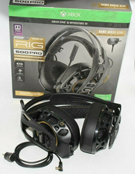Picture of Plantronics RIG 500 PRO HX Wired Gaming Headset for Xbox One Black NO MICROPHONE