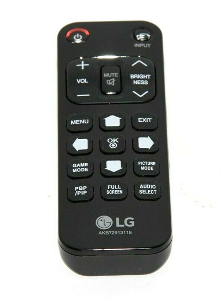 Picture of Genuine LG Monitor Remote AKB72913118