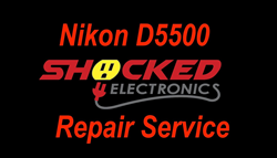 Picture of NIKON D5500 Repair Service - Impact / Water Damage WE CAN FIX IT !