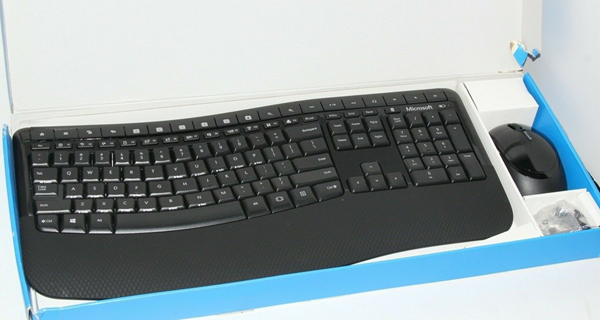 Picture of Microsoft Wireless keyboard Comfort 5050 AS IS FOR PARTS