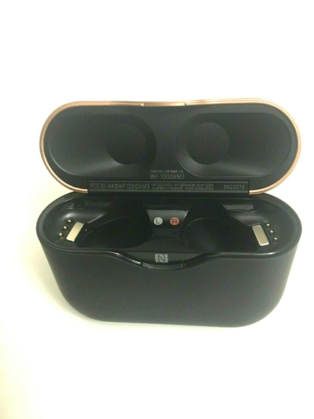 Picture of SONY WF-1000XM3 True Wireless Charging Case ONLY !! - (Black/Gold)