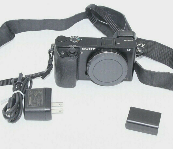 Picture of Used | Sony Alpha a6000 24.3MP Digital Camera - Black (Body Only)