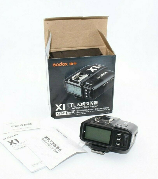 Picture of Used Godox X1T-F TTL 2.4G 1/8000s Flash Speedlite Trigger f Fujifilm Camera X-T2