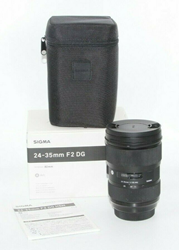 Picture of Used! Sigma 24-35mm f/2 DG HSM Art Lens for Canon