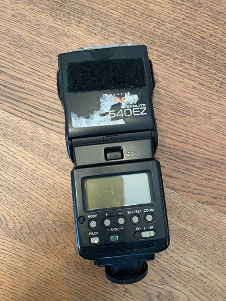 Picture of Broken / Not Tested Canon Speedlite 540EZ Flash for Canon