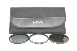 Picture of Hoya 72mm Digital Filter Kit II - Slim UV, Cir-PL, ND8 Filters & Case HK-DG72-II