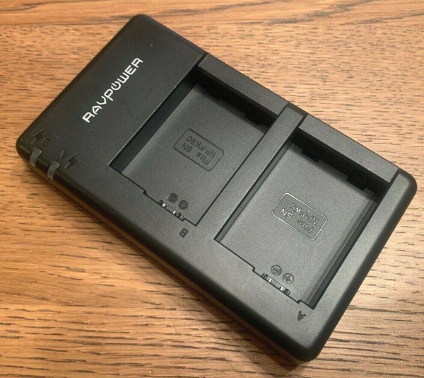 Picture of RAVPower Camera Battery Charger Set for Sony NP-FW50 2 Slots