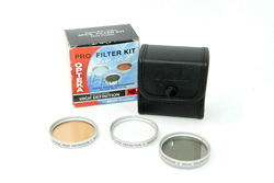 Picture of Opteka HD High Definition 46mm MC 3 Piece Filter Kit (UV, PL, FL-D)