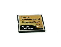 Picture of Lexar Professional 4 GB 133x Speed Compact Flash CF Memory Card