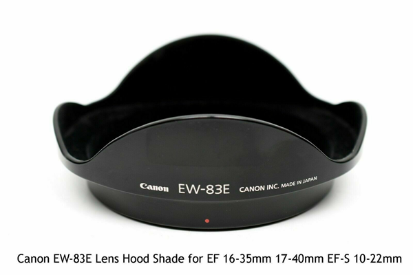 Picture of Canon EW-83E Lens Hood 16-35 F/2.8L USM,17-40 F4 L USM,EF-S 10-22 F3.5-4.5 USM