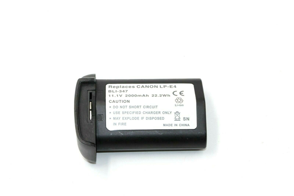 Picture of Replaces Canon LP-E4 BLI-347 Battery Pack