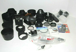 Picture of Used Lot 36 PCS Assorted Camera and Lens Accessories Tiffen/Fujifilm//Canon +