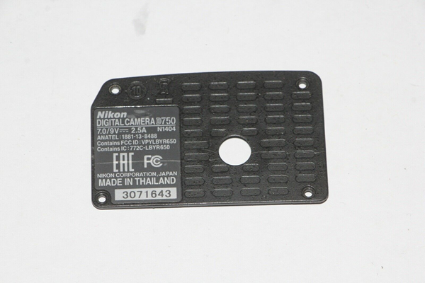Picture of Nikon D750 Bottom Cover Replacement Part