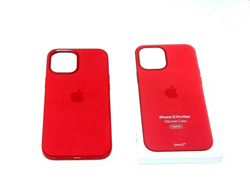 Picture of Apple Silicone Case with MagSafe for iPhone 12 Pro Max - Red