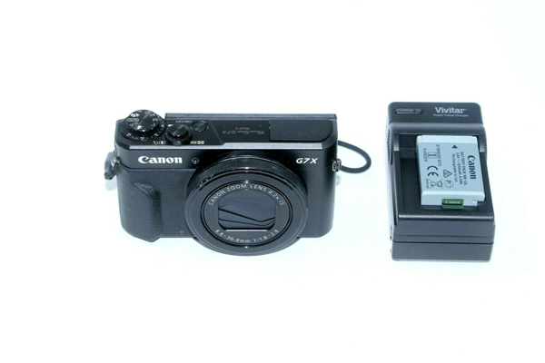 Picture of Used Canon PowerShot G7X Mark II 20.1MP Digital Camera (Black)