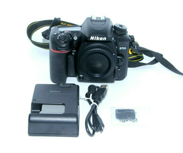 Picture of Nikon D7500 20.9MP DX-Format CMOS Digital SLR Camera Body (Count 3,860)