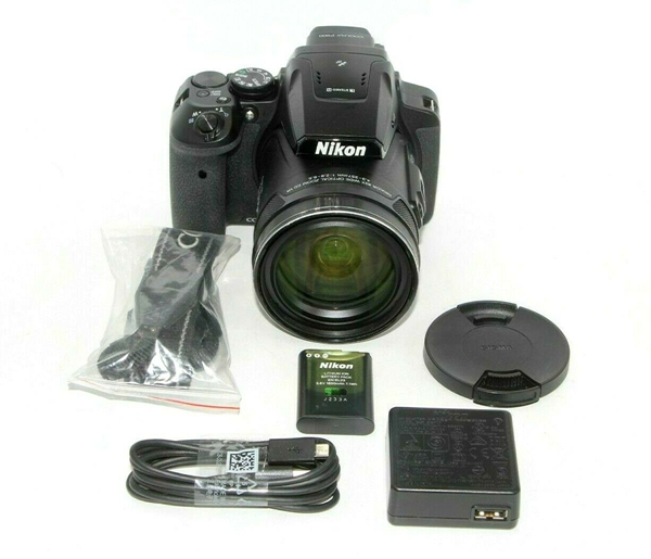 Picture of Nikon COOLPIX P900 Black Digital Camera 16MP 83x Optical Zoom