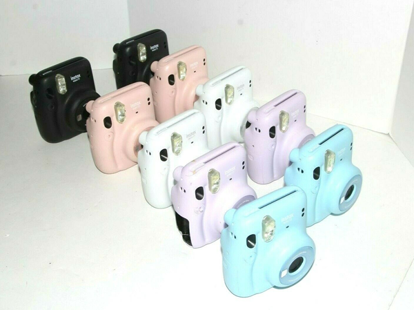 Picture of UNTESTED | Lot of 10 Fujifilm Instax Mini 11 Instant Film Camera Various Colors