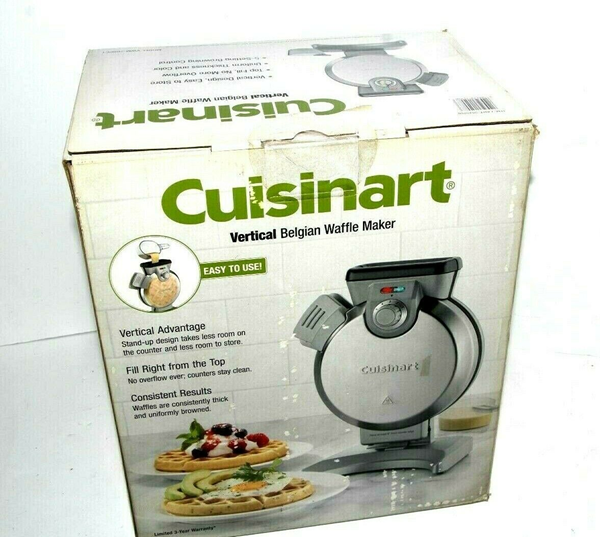 Picture of Cuisinart WAF-V100 Vertical Waffle Maker - Silver NEW