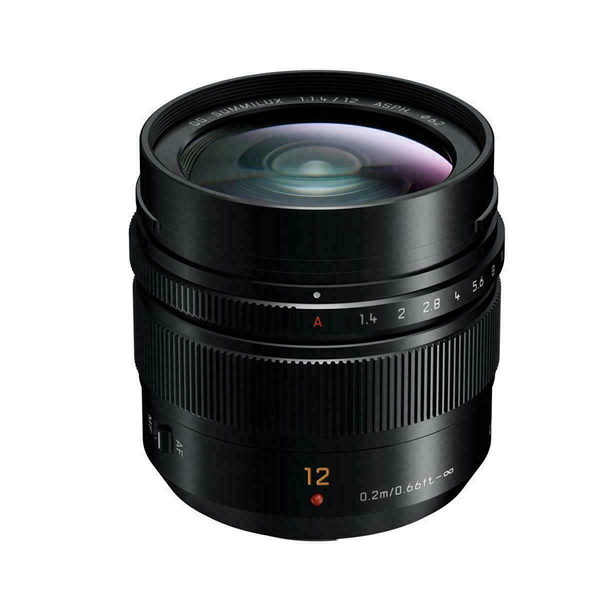 Picture of Panasonic LUMIX for Micro Four Thirds G LEICA DG SUMMILUX 12mm /F1.4 ASPH H-X012