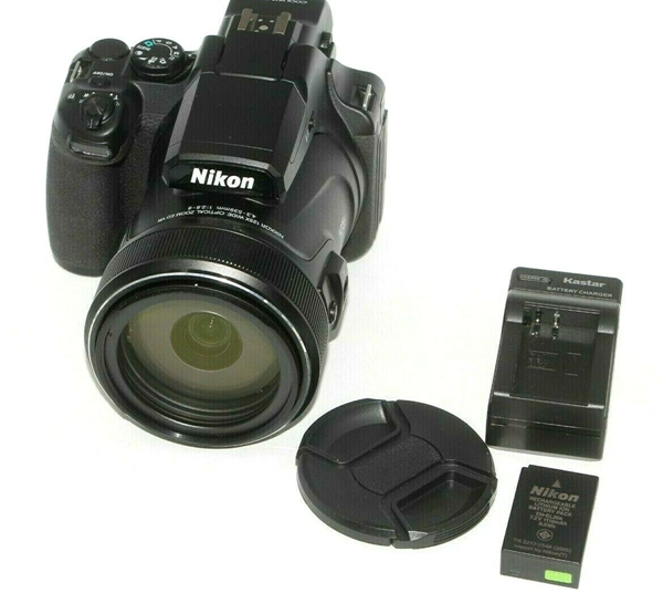 Picture of Nikon Coolpix P1000 125x Wide Angle Digital 4k Camera - Black