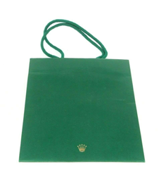 Picture of Authentic Official Rolex Green Wave Shopping Bag 8x10